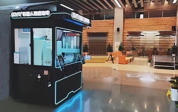 打工人的福音，COFE+24小时机器人咖啡－亮相上海裸心社